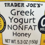 Trader Joe's Nonfat Honey Greek Yogurt