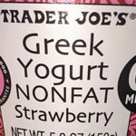 Trader Joe's Nonfat Strawberry Greek Yogurt