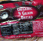 Trader Joe's Organic 9 Grain Bread