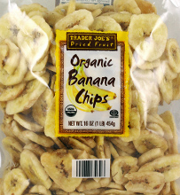 Trader Joe’s Organic Banana Chips Reviews