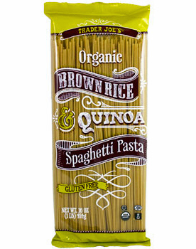 Trader Joe's Organic Brown Rice Quinoa Spaghetti Pasta