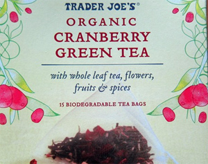 Trader Joe's Organic Cranberry Green Tea