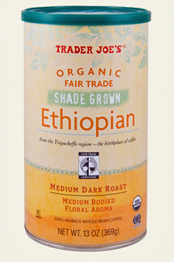 Trader Joe's Organic Fair Trade Shade-Grown Ethiopian Coffee