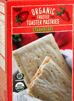 Trader Joe's Organic Strawberry Frosted Toaster Pastries