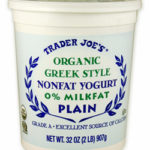 Trader Joe's Organic Greek Style Plain Nonfat Yogurt