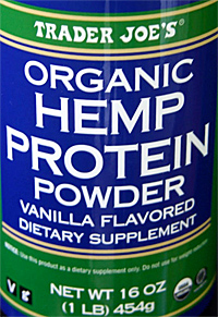 Trader Joe’s Organic Hemp Protein Vanilla Flavored Reviews