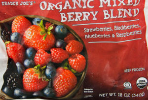 Trader Joe's Organic Mixed Berry Blend