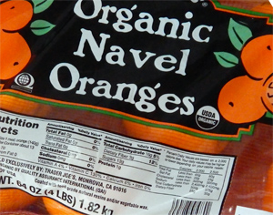 Trader Joe's Organic Navel Oranges