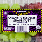 Trader Joe's Organic Seedless Grapes Duet