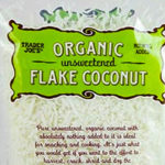 Trader Joe's Organic Unsweetened Flake Coconut