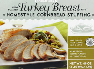 Trader Joe's Oven Roasted Turkey Breast with Homestyle Cornbread Stuffing