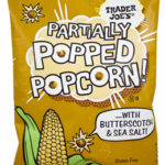 Trader Joe's Partially Popped Popcorn with Butterscotch & Sea Salt