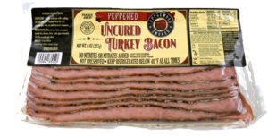 Trader Joe's Peppered Uncured Turkey Bacon