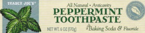 Trader Joe's Peppermint Toothpaste