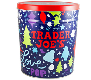 Trader Joe's Popcorn Tin