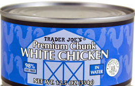 Trader Joe's Premium Chunk Canned White Chicken