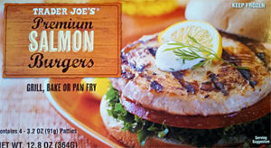 Trader Joe's Salmon Burgers