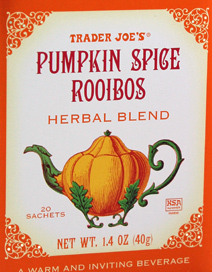 Trader Joe’s Pumpkin Spice Rooibos Herbal Tea Reviews