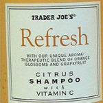 Trader Joe's Refresh Citrus Shampoo