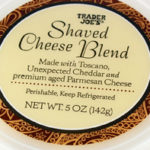 Trader Joe's Shaved Cheese Blend