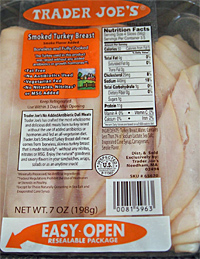 Trader Joe’s Smoked Sliced Turkey Breast Reviews