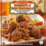 Trader Joe's Spaghetti & Beef Meatballs