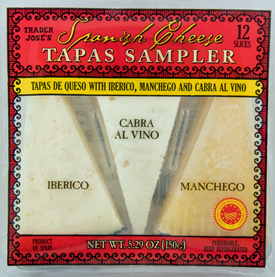 Trader Joe's Spanish Cheese Tapas Sampler