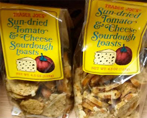 Trader Joe’s Sun-Dried Tomato & Cheese Sourdough Toasts Reviews