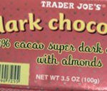 Trader Joe's 73% Cacao Super Dark Chocolate with Almonds