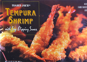 Trader Joe's Tempura Shrimp with Soy Dipping Sauce