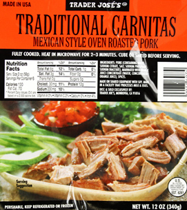 Trader Joe's Traditional Carnitas
