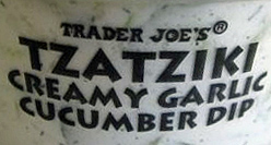 Trader Joe's Tzatziki Creamy Garlic Cucumber Dip