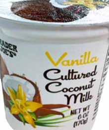 Trader Joe's Vanilla Cultured Coconut Milk Yogurt