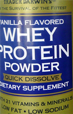 Trader Joe's Vanilla Flavored Whey Protein Powder