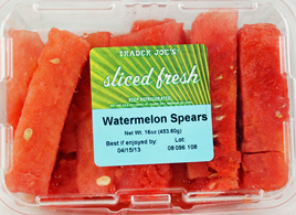 Trader Joe's Sliced Fresh Watermelon Spears