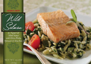 Trader Joe's Wild Salmon in Yogurt & Mint Sauce