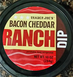 Trader Joe's Bacon Cheddar Ranch Dip