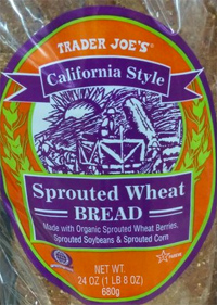 Trader Joe's California Style Sprouted Wheat Bread