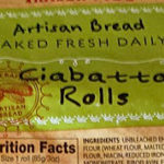 Trader Joe's Ciabatta Rolls
