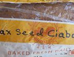 Trader Joe's Flax Seed Ciabatta Bread