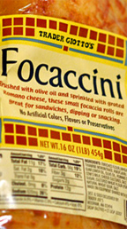 Trader Joe's Focaccini