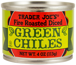 Trader Joe's Fire Roasted Diced Green Chiles