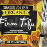 Trader Joe's Organic Firm Tofu