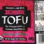Trader Joe's Organic Tofu