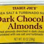 Trader Joe's Sea Salt & Turbinado Sugar Dark Chocolate Almonds