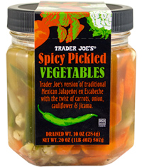 Trader Joe's Spicy Pickled Vegetables