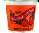 Trader Joe's Strawberries & Cream Yogurt