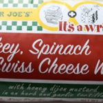 Trader Joe's Turkey, Spinach, and Swiss Cheese Wrap