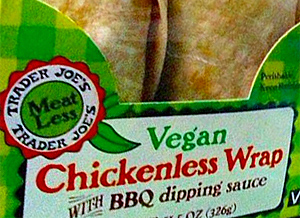 Trader Joe’s Vegan Chickenless Wrap with BBQ Dipping Sauce Reviews