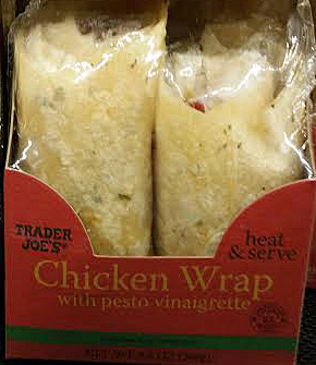 Trader Joe’s Chicken Wrap with Pesto Vinaigrette Reviews